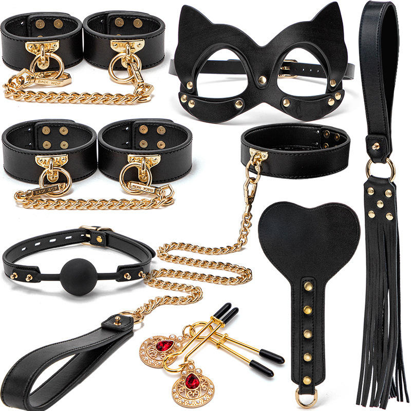Premium 15 Pc BDSM-Bondage Kit with FREE BOX