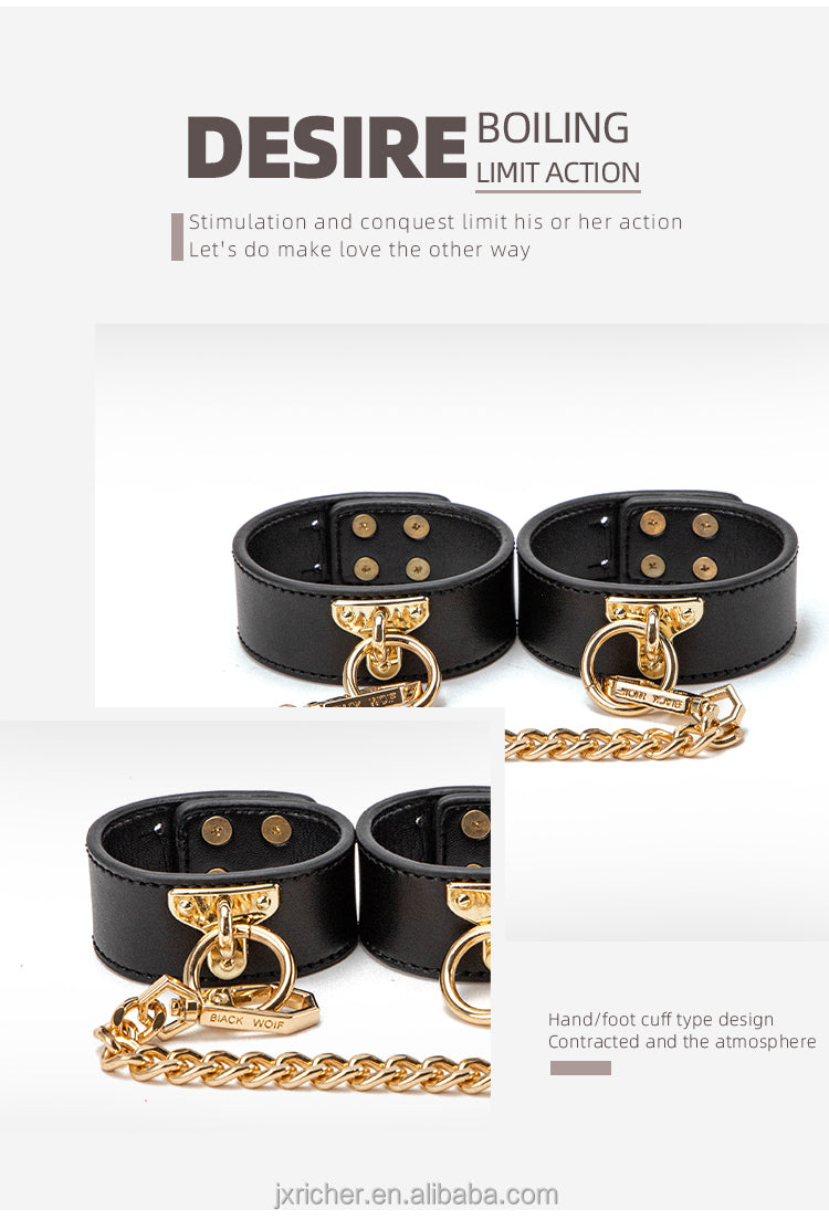 Premium 15 Pc BDSM-Bondage Kit with FREE BOX