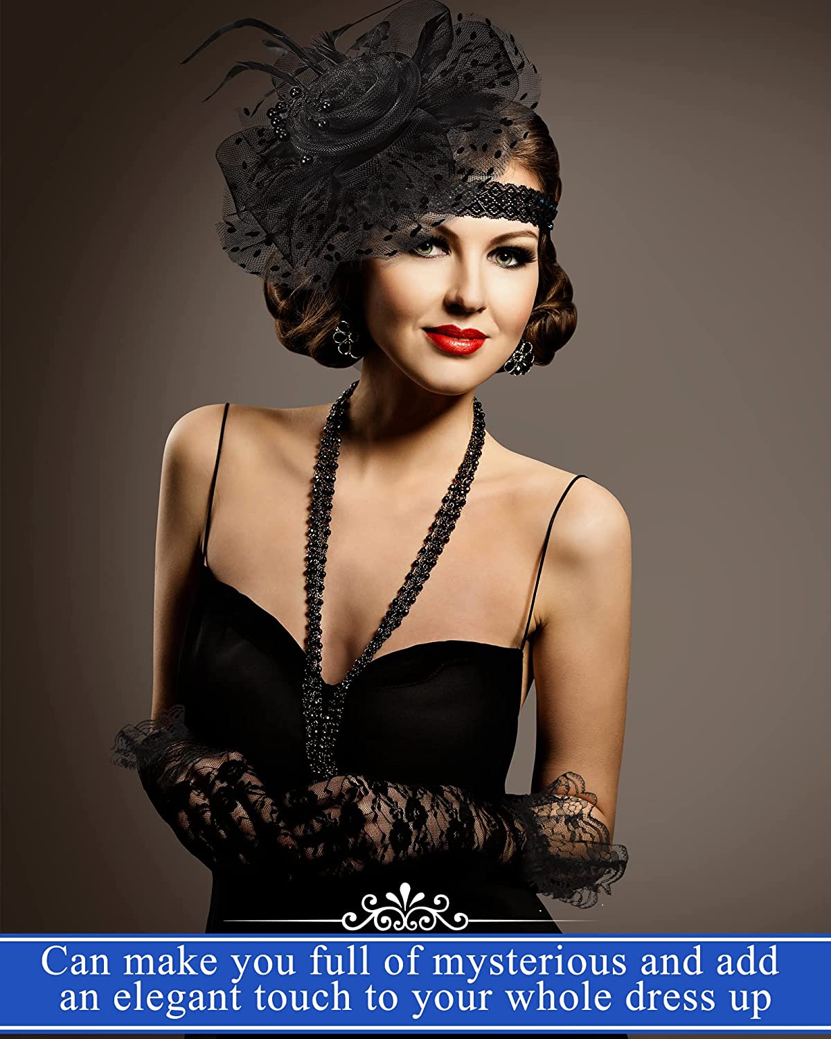 Premium Wedding Fascinators Feathers Hat