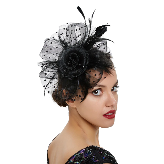 Premium Wedding Fascinators Feathers Hat
