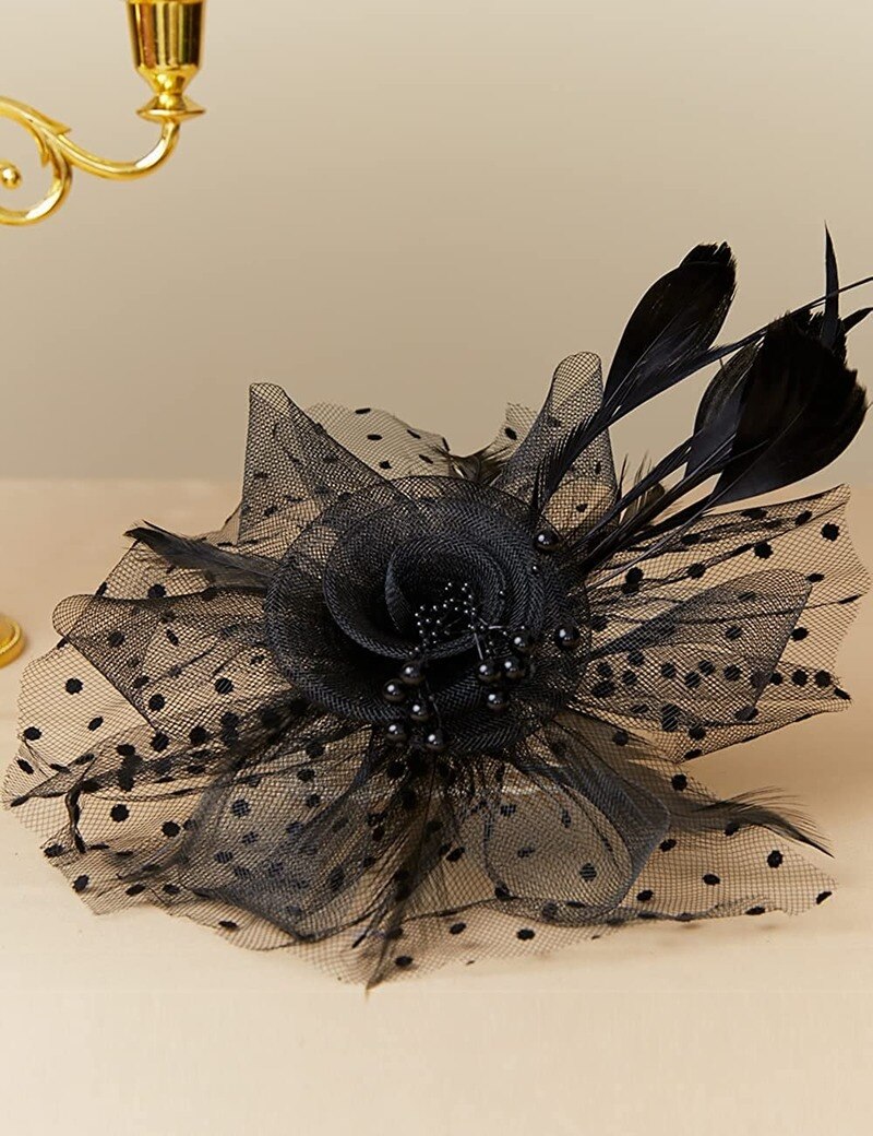 Premium Wedding Fascinators Feathers Hat