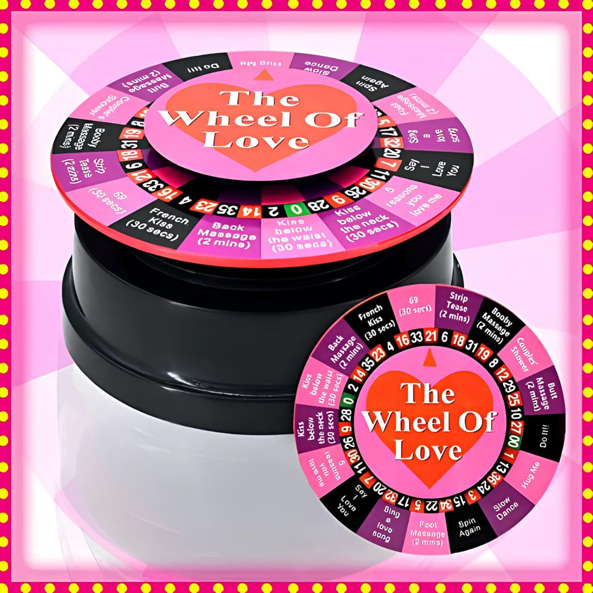The Wheel of Love - Romantic Couple Spin Wheel Game