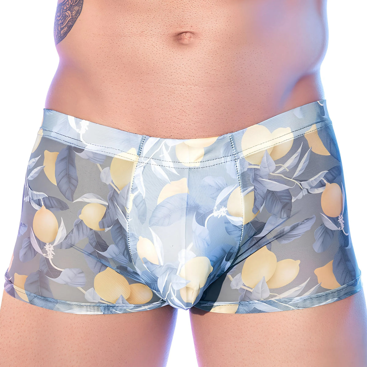 Men’s Floral Printed Boxer Briefs