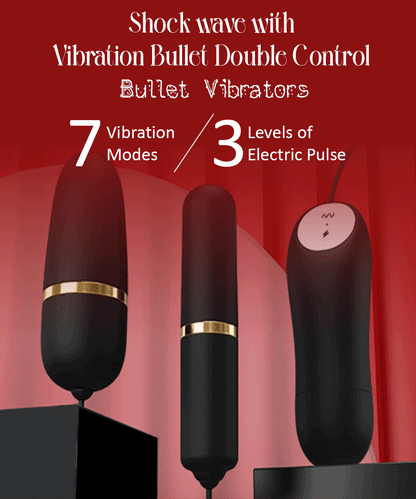 Shock wave with Vibration Bullet Double Control Bullet Vibrators