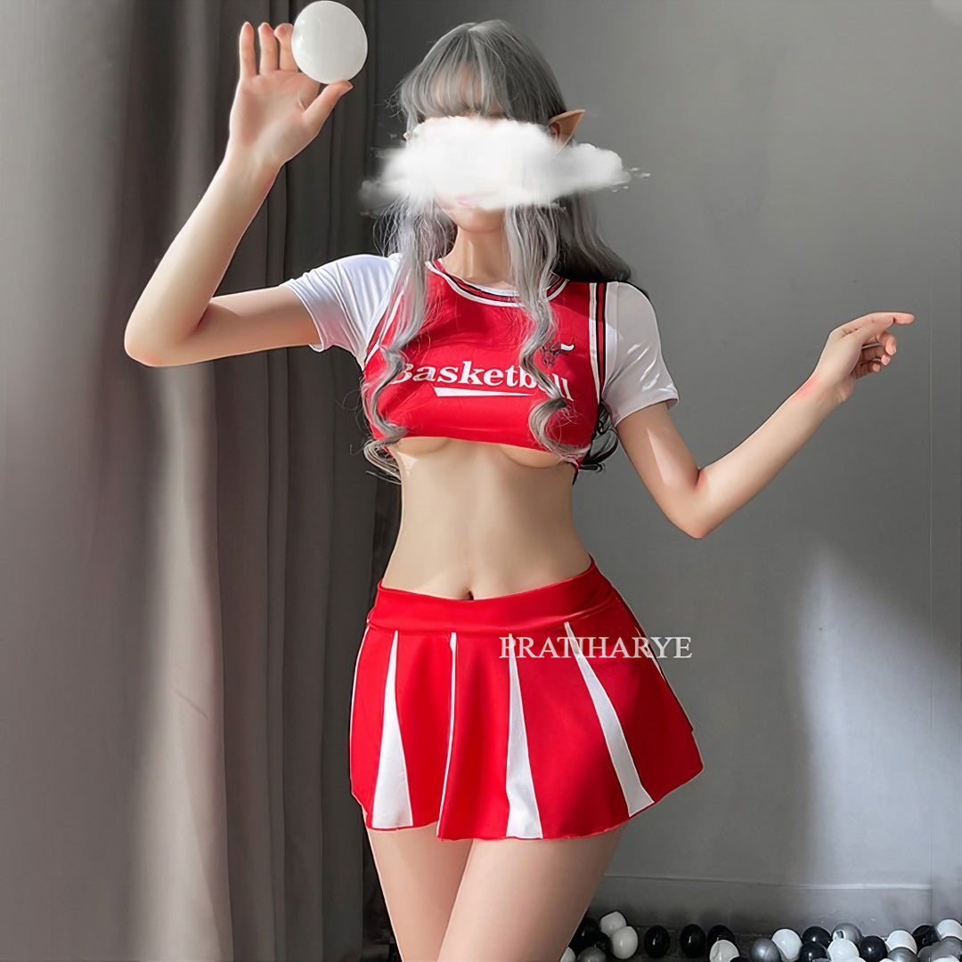 Sexy Fan Basketball Costume - Pratiharye