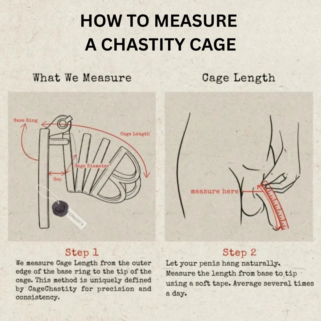 Premium Silicone Male Chastity Cage lock