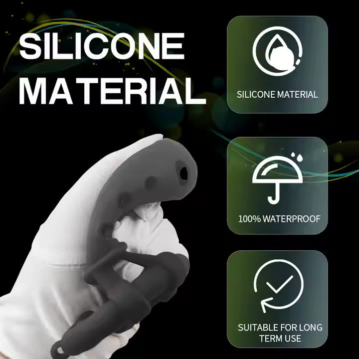 Male Silicone Chasity Cage lock