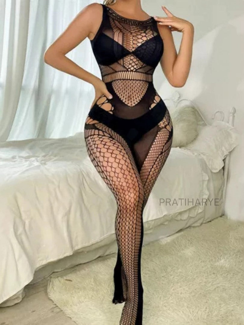 Sleeveless Full Bodystocking