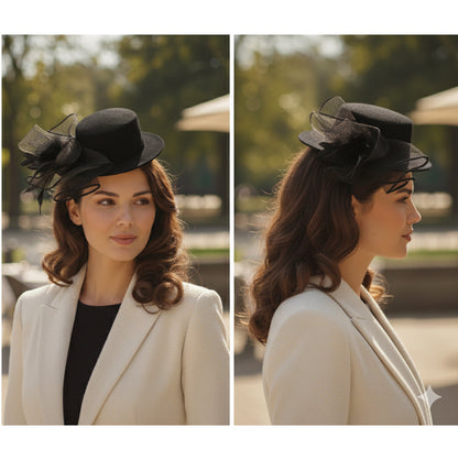 bridal fascinator hat
wedding fascinator for women
stylish party hats women
luxury fascinator hats
