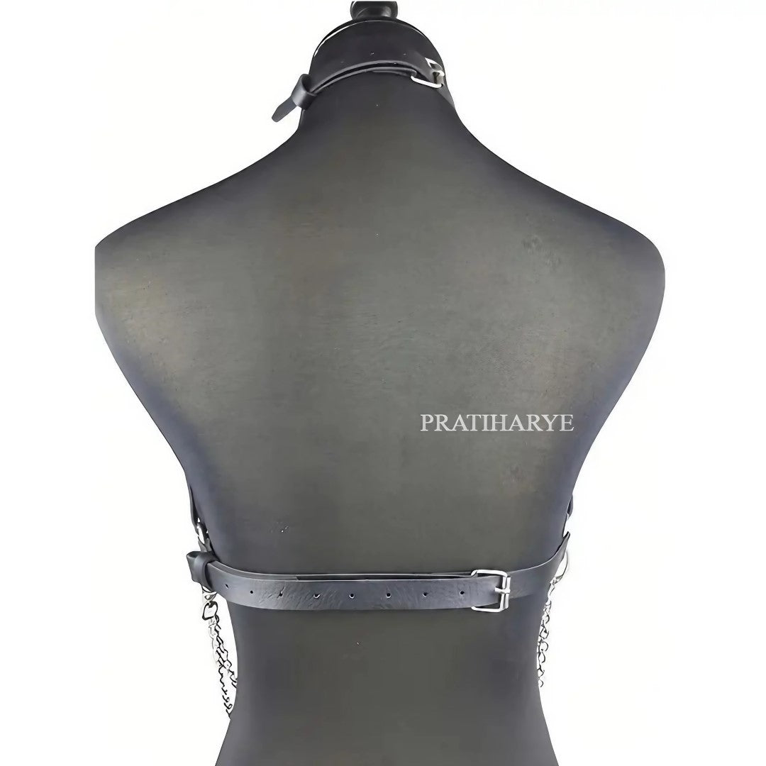 Chest Leather Chain Harness