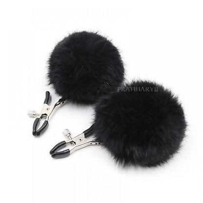 Pom Pom Ball Nipple Clamps