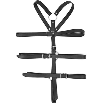 Eclipse Leather Harness Body Cage