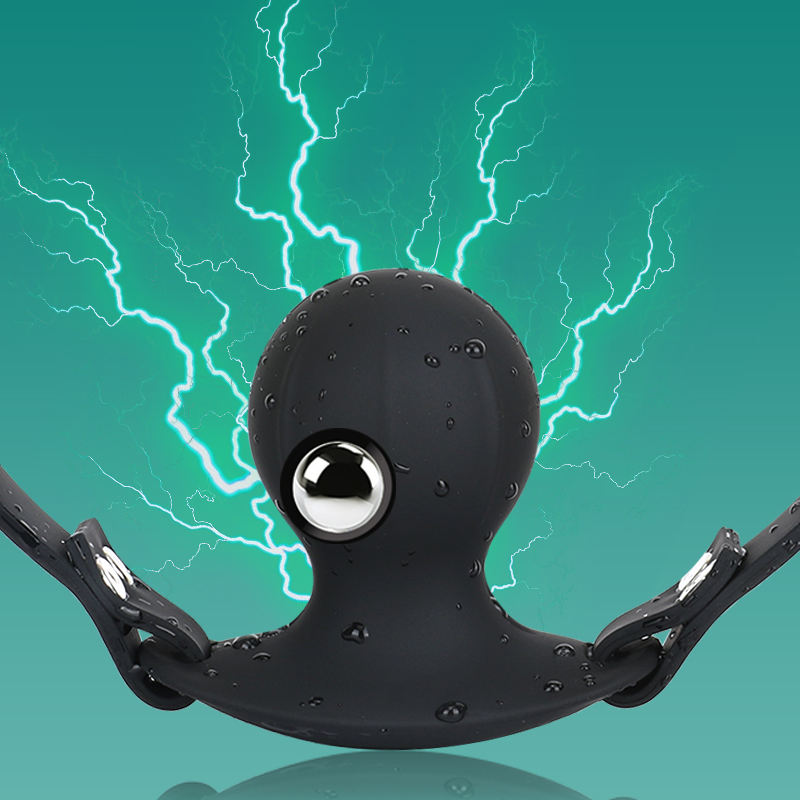 Wireless Electric Shock Gag Ball with remote