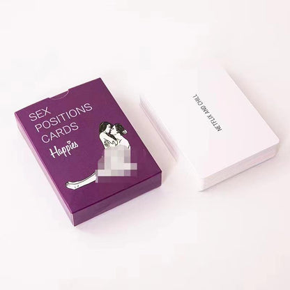 Happies Intimacy Sex Positions Card Game