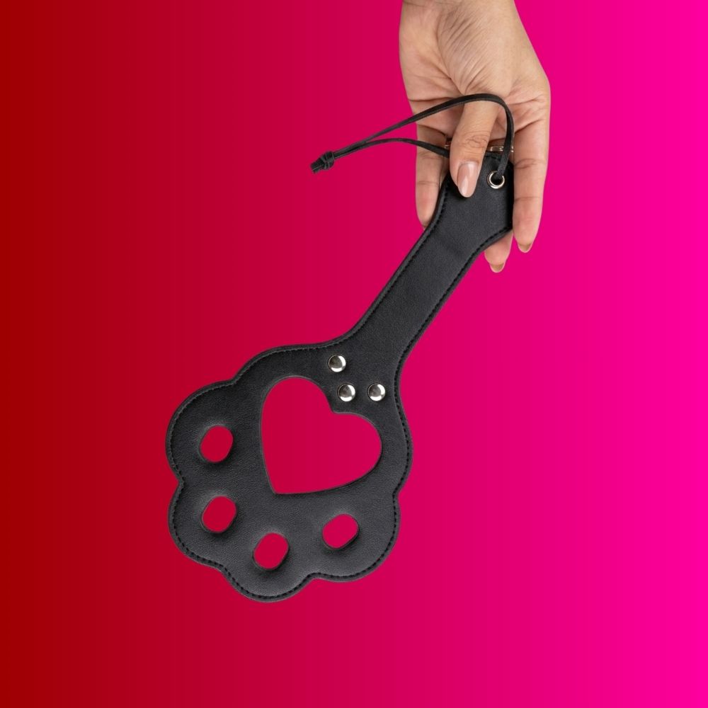 Cat Paw Soft Leather Paddle
