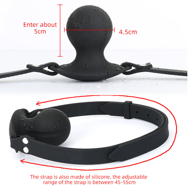 Wireless Electric Shock Gag Ball with remote