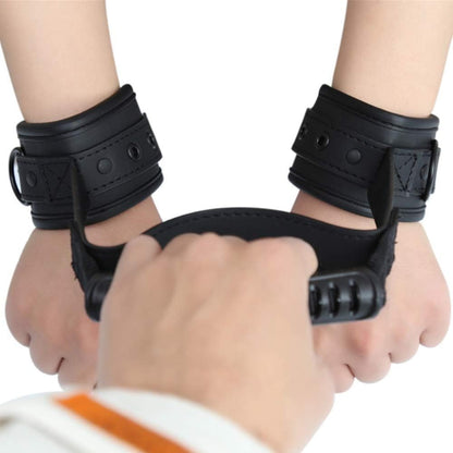 Pu leather Traction Hand Handcuff