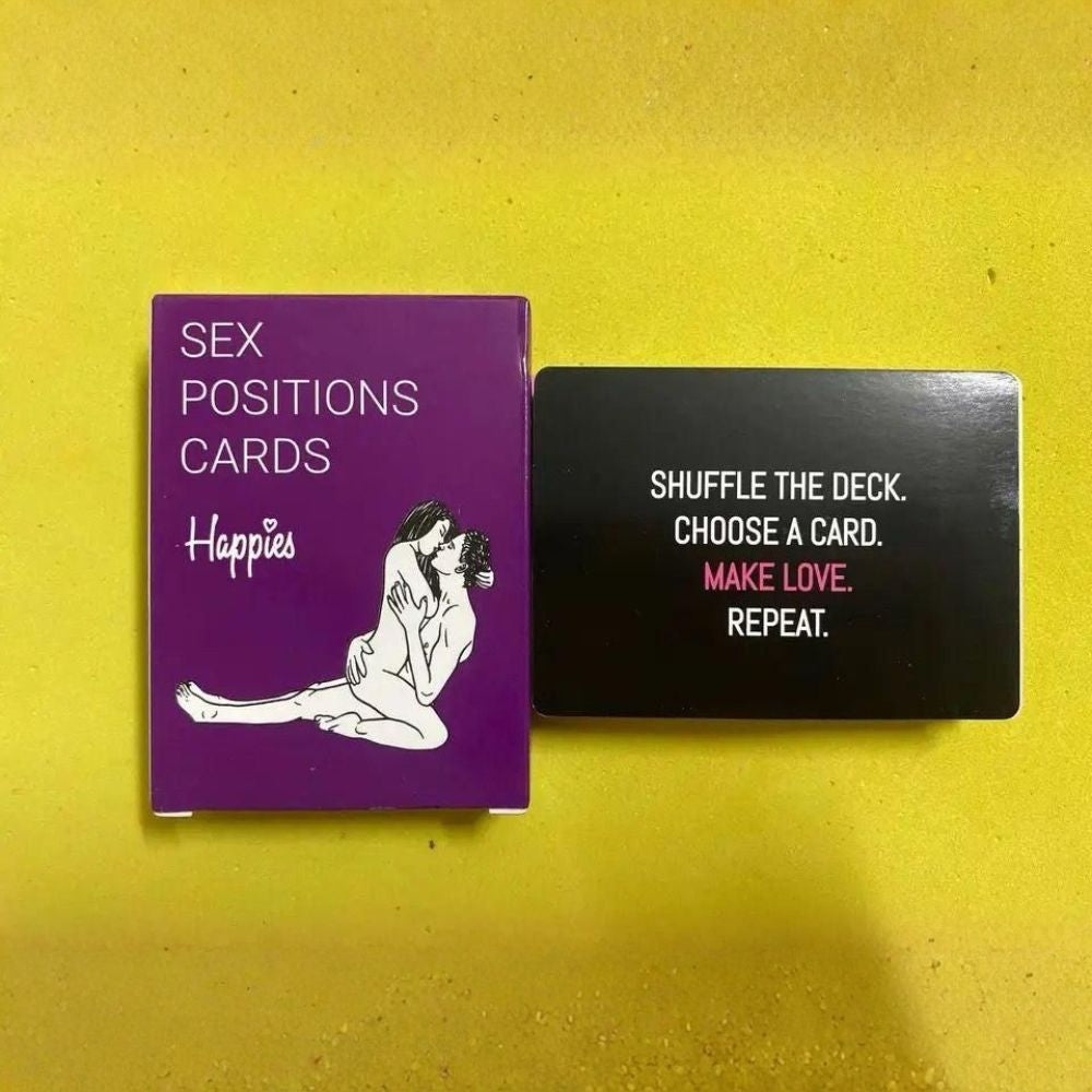 Happies Intimacy Sex Positions Card Game