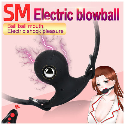 Wireless Electric Shock Gag Ball with remote