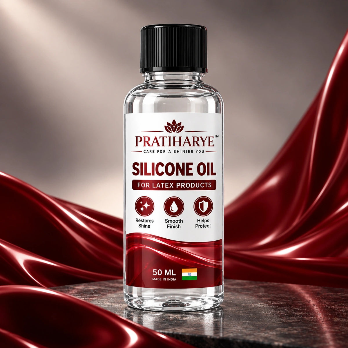 Pratiharye Silicone Oil for Latex Products – 50 ML
