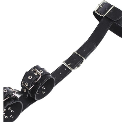 Leather wrist &amp; Neck Restraint Strap