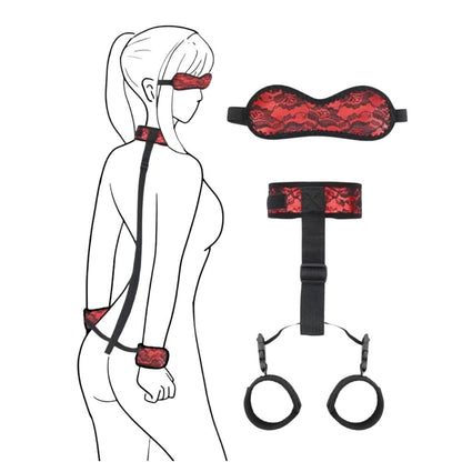 Handcuff Restraint Blindfold Set