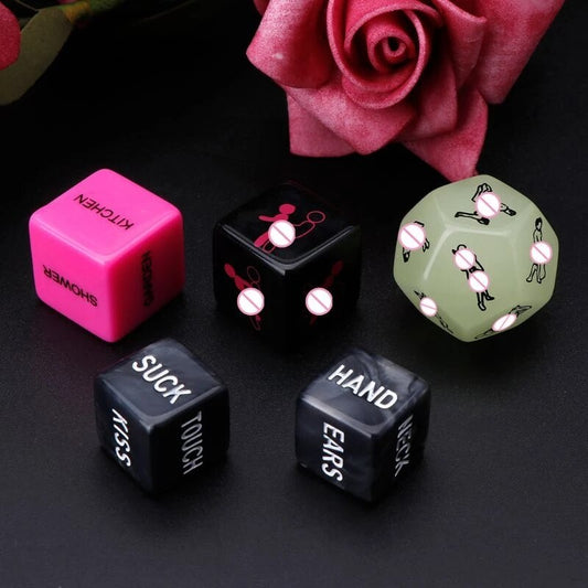 Pratiharye Romantic Role Playing Dice - Sex Dice - Party Dice Game