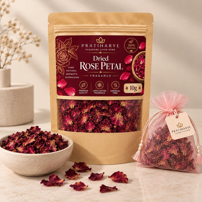 Dried Rose Petals Fragrance 10g Potli