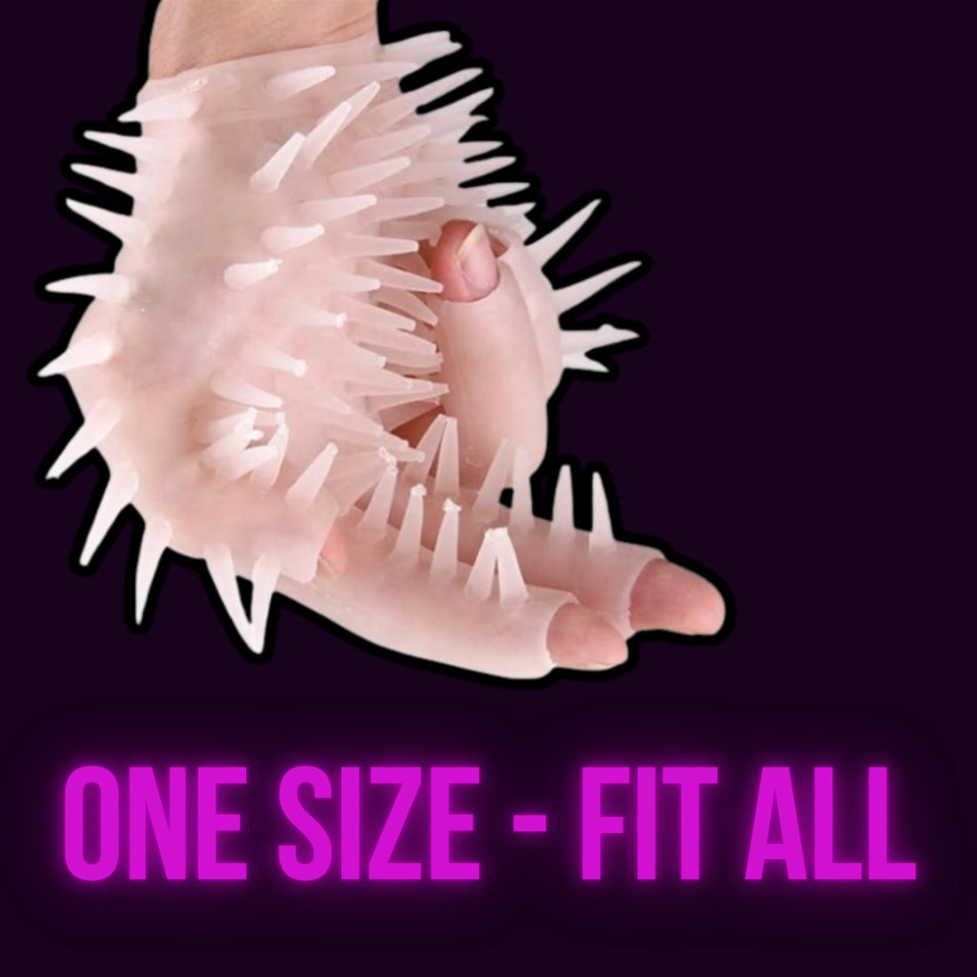Silicone Spiked Massage Glove