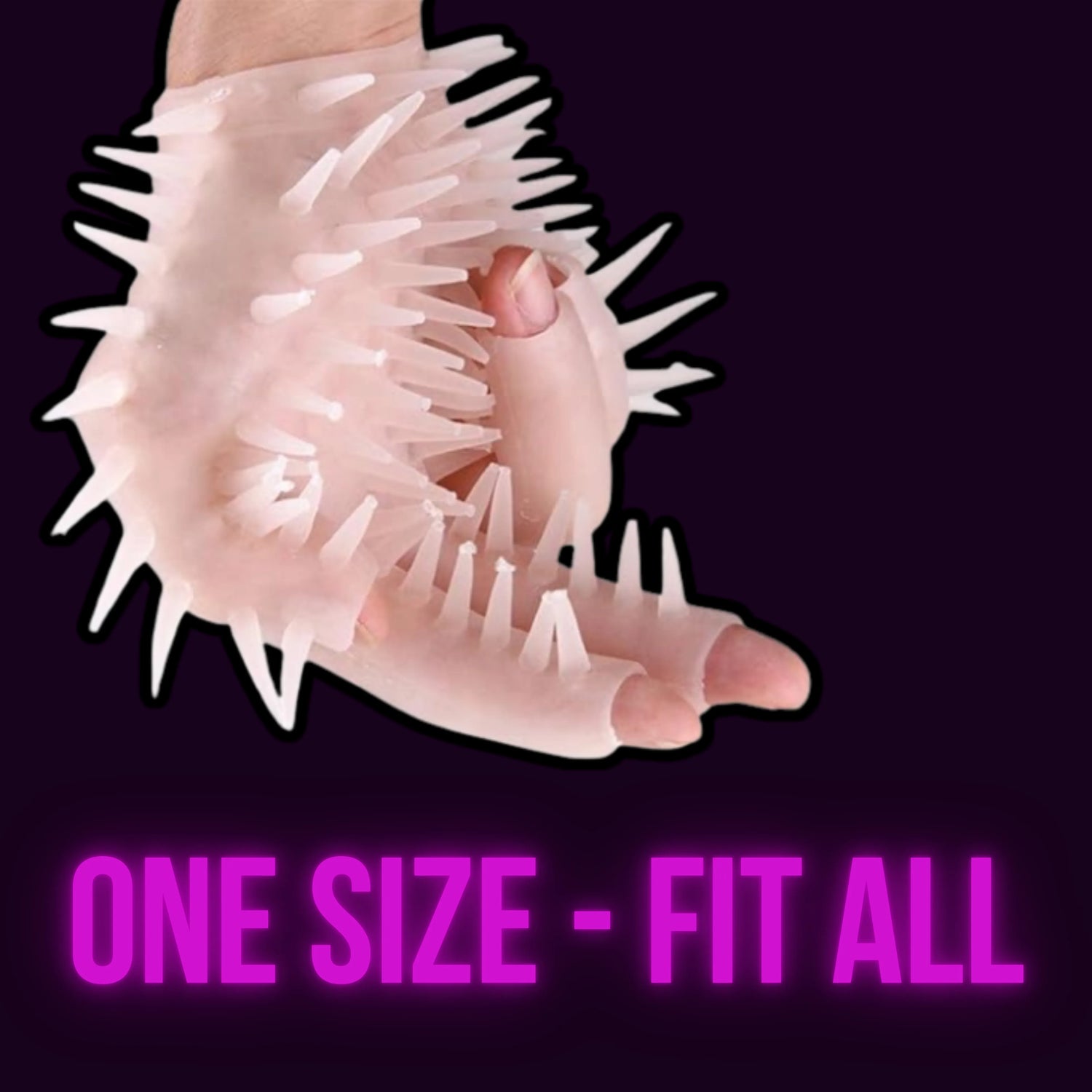 Silicone Spiked Massage Glove