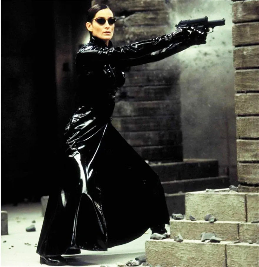 High Gloss Latex Fashion Couple Suit