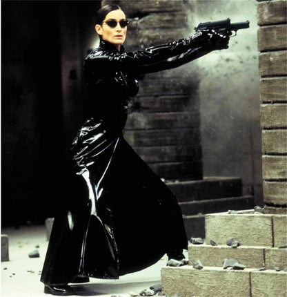 High Gloss Latex Fashion Couple Suit