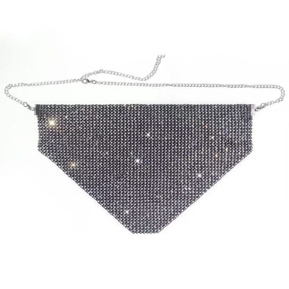 Crystal Masquerade Half Mask