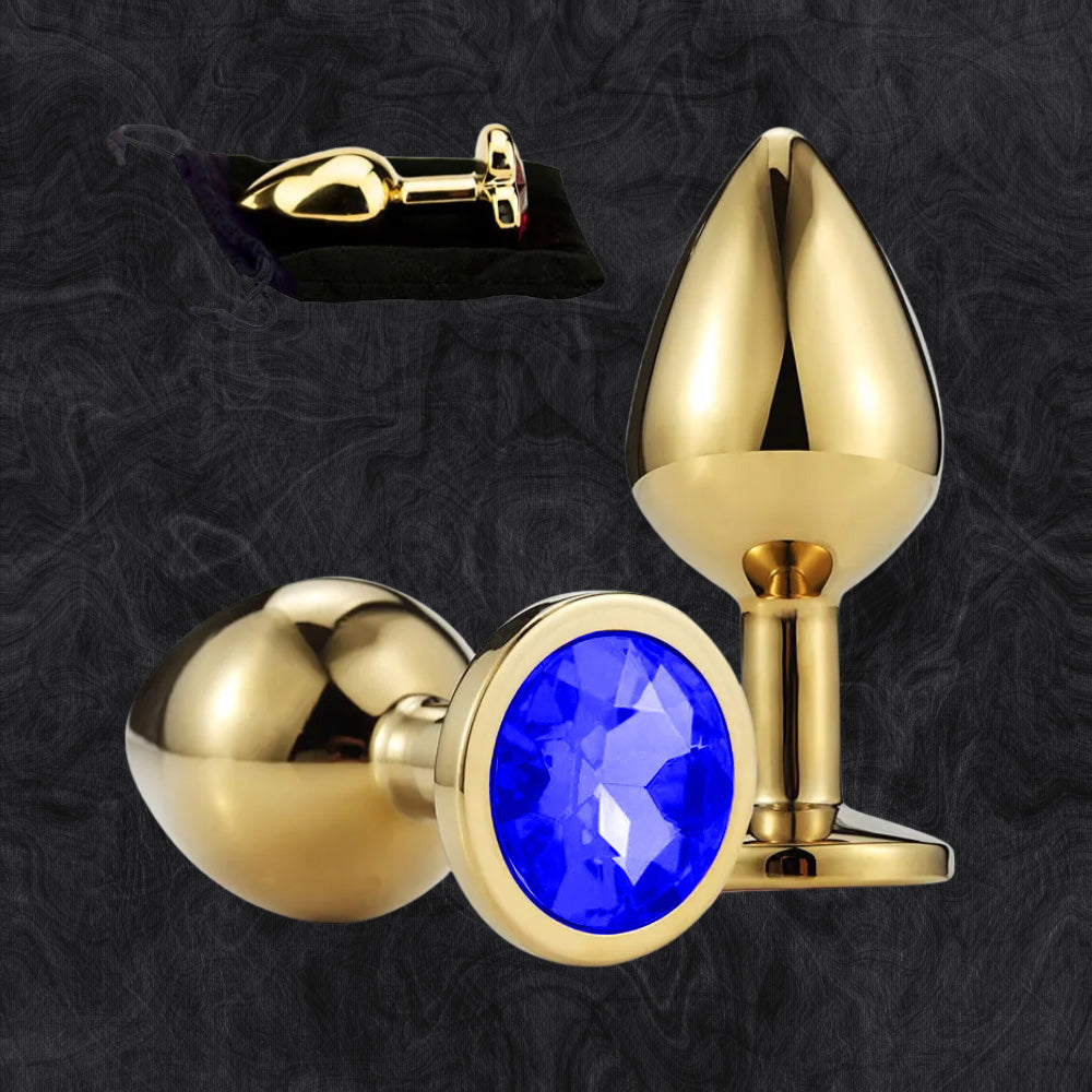 Premium Aluminum Alloy Circle Butt Plug unisex