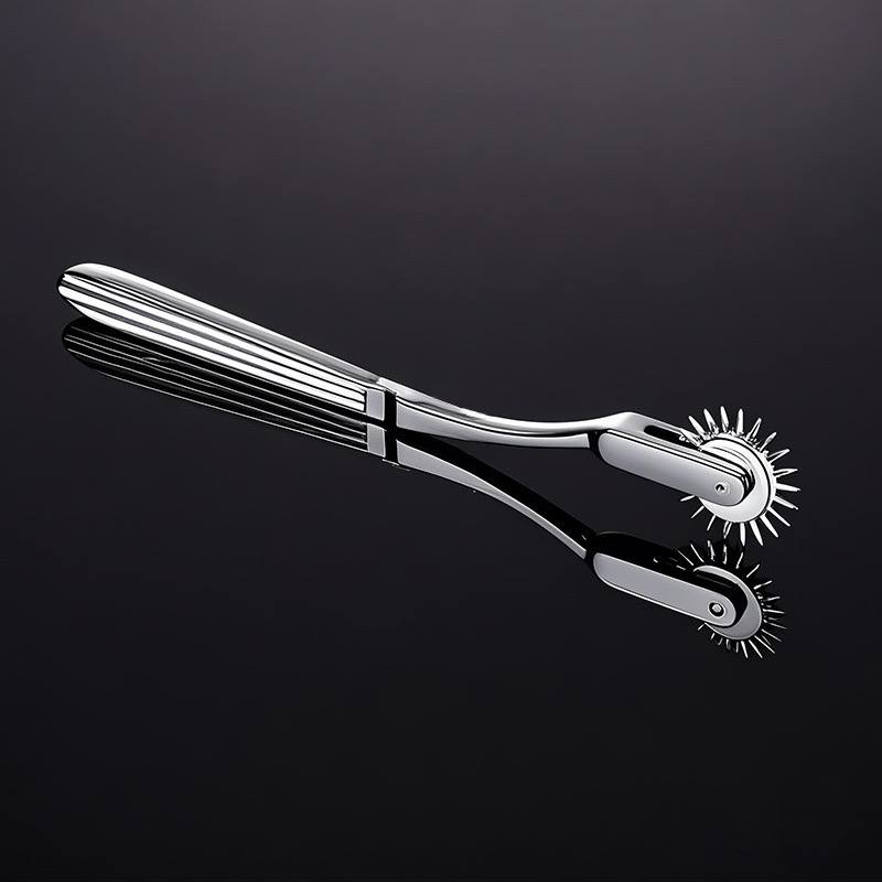 Premium Heavy Steel Spike Roller Sensation Tool