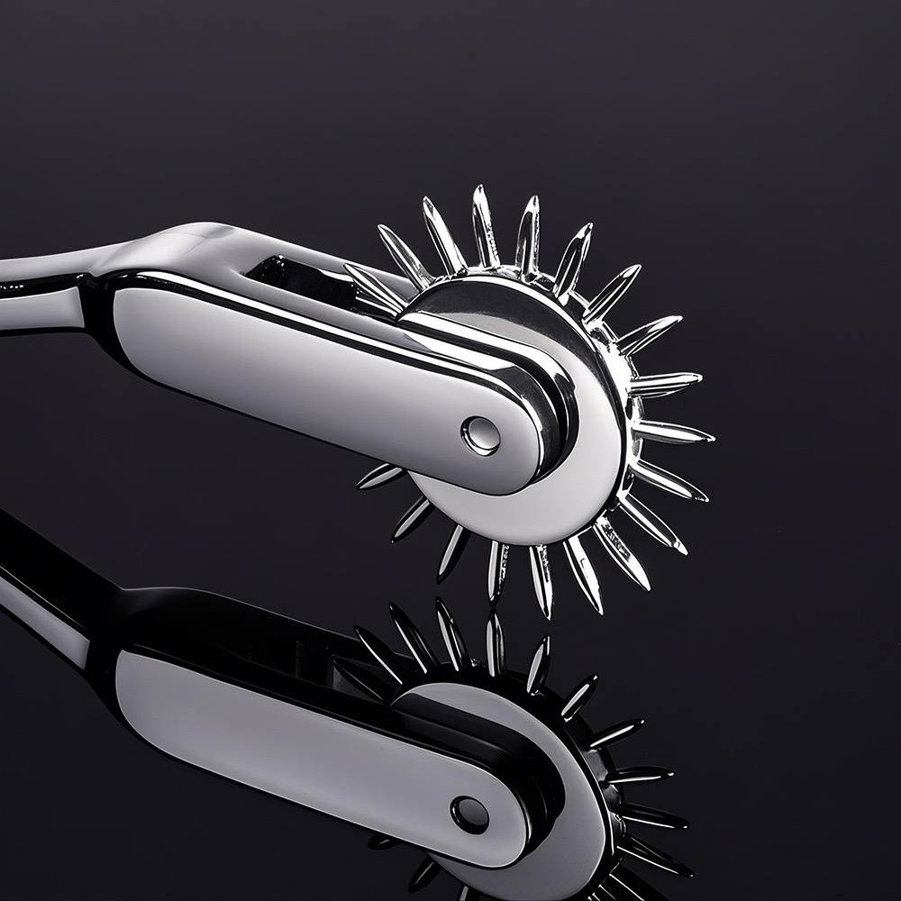 Premium Heavy Steel Spike Roller Sensation Tool