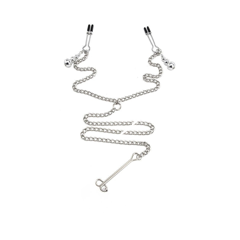 Chain Nipple Clamps with Clit Clamp