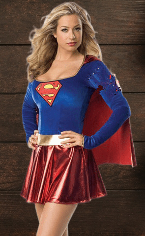 Supermen Cosplay Dress