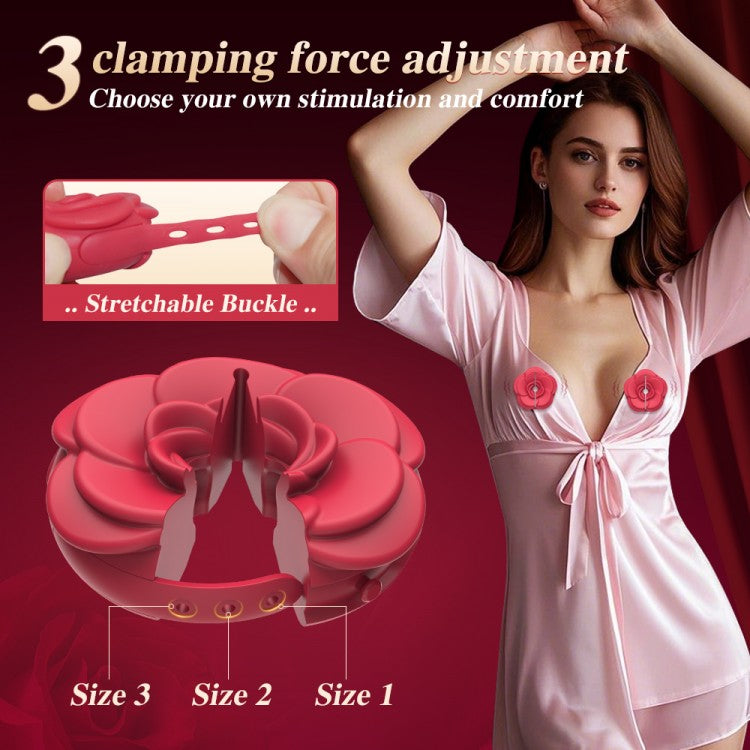Camellia Rose Breast Vibrator
