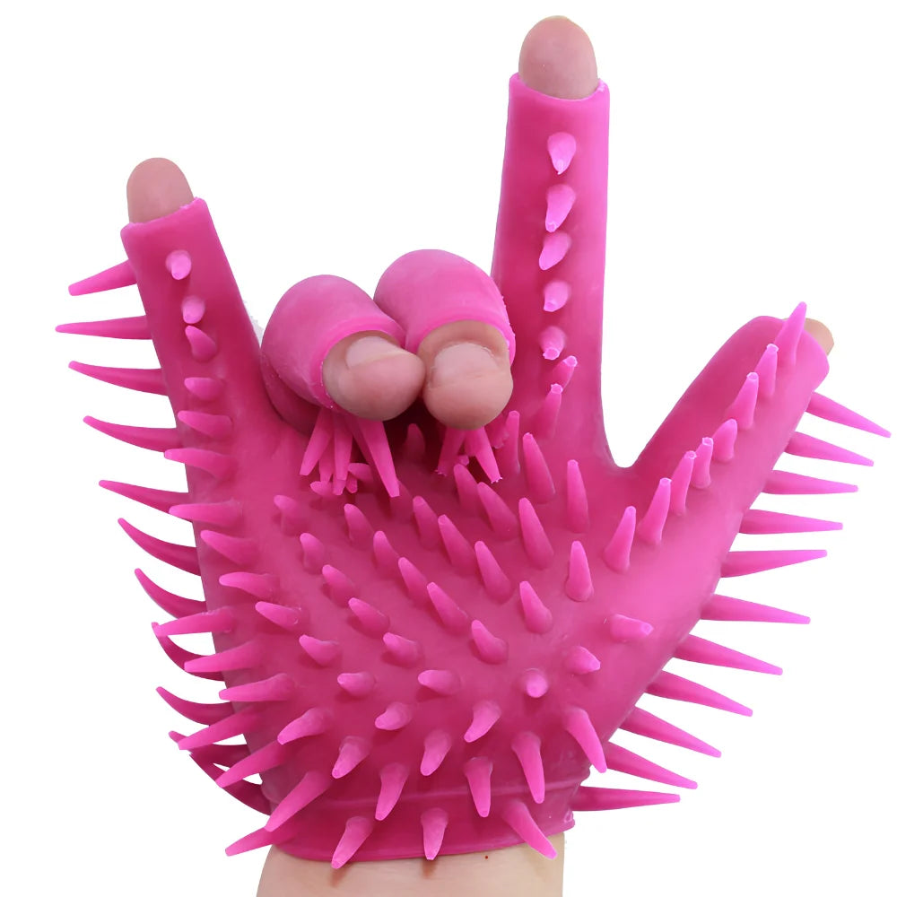 Silicone Spiked Massage Glove