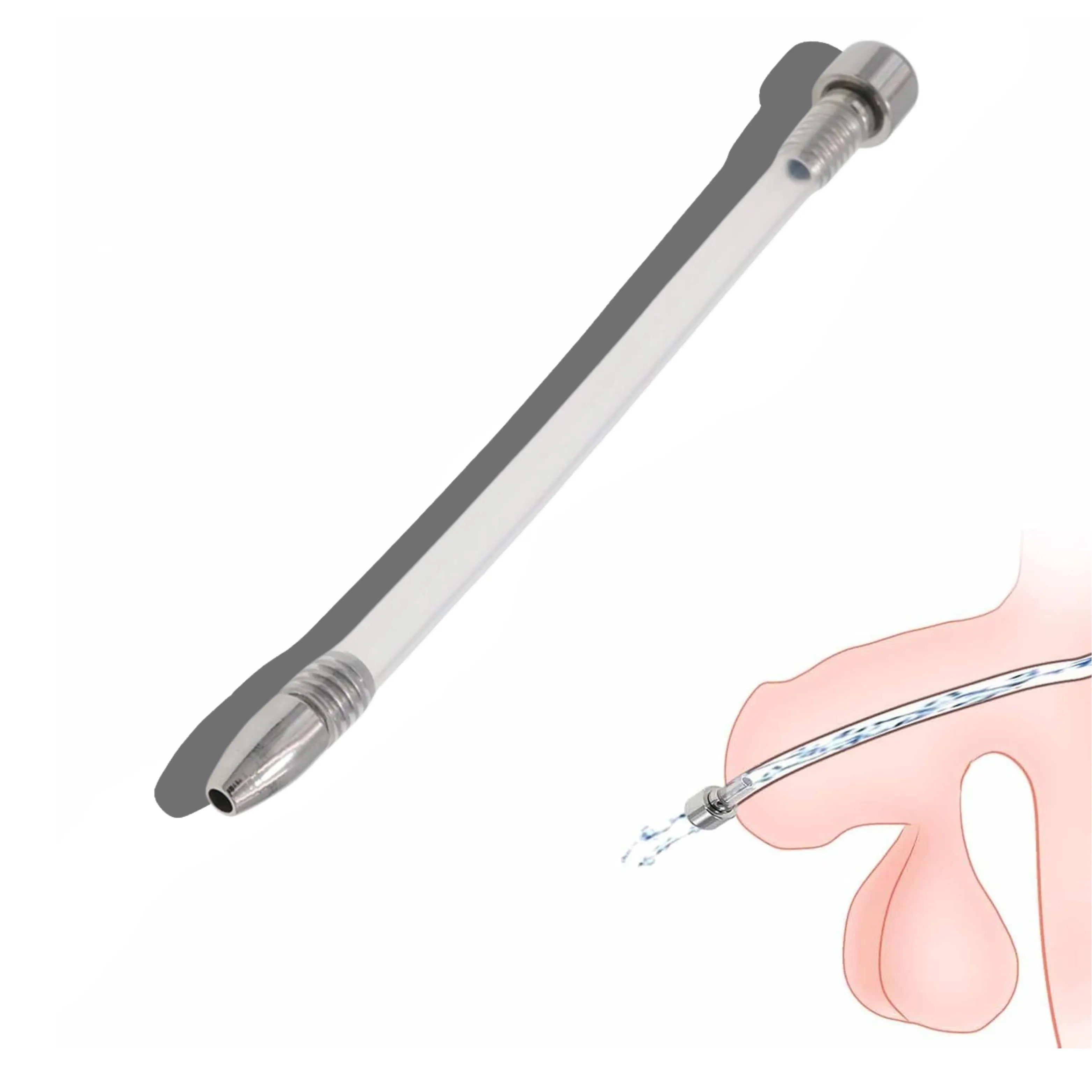 Soft Silicone Urethral Catheter Tube D-10