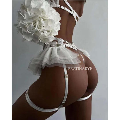 Bridal Embriodery Garter Set