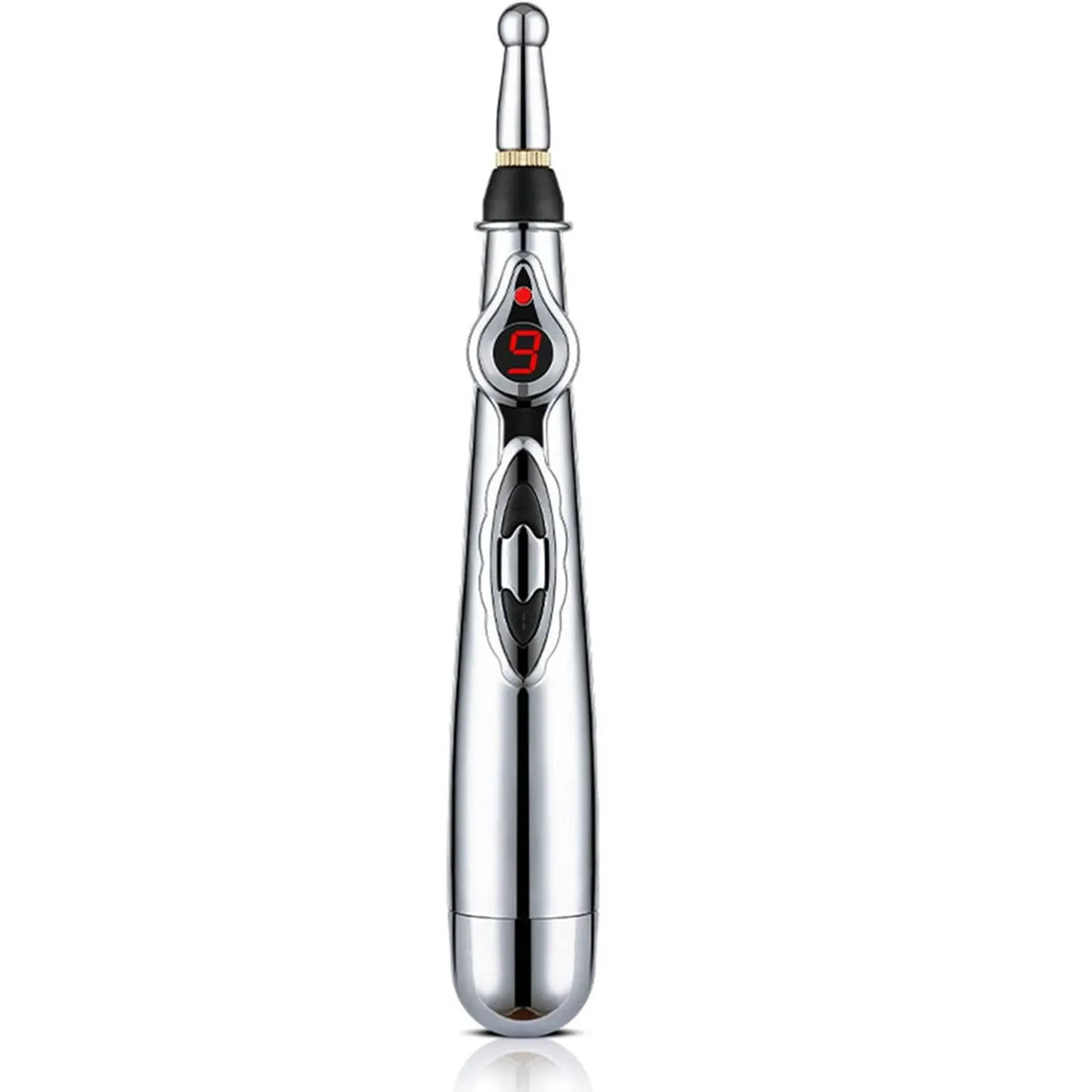Electric Head Plastic Massager Pen