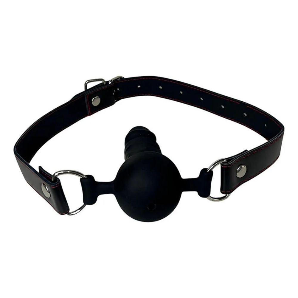 Silicone Dildo Gag Penis Mouth Gag/Strap