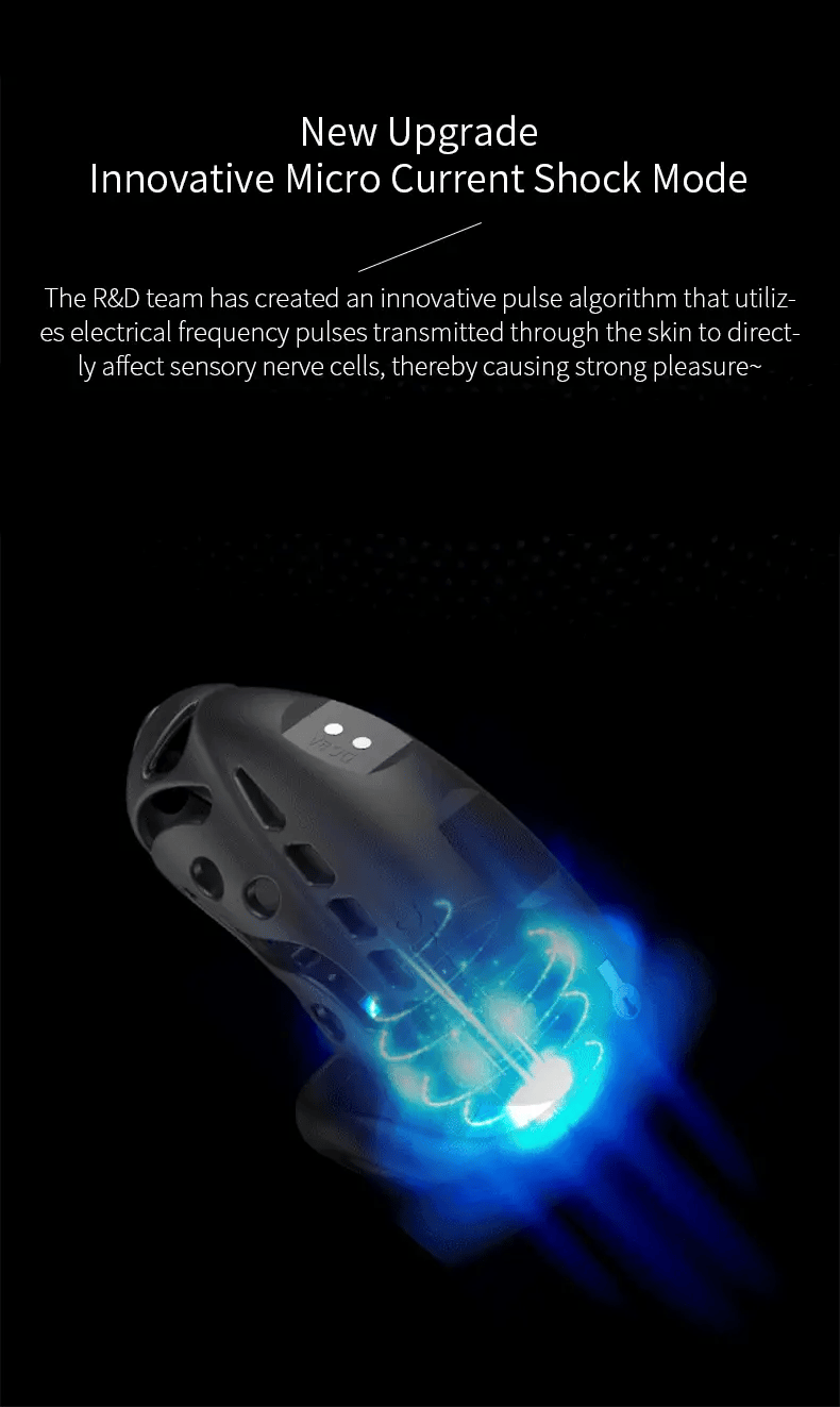 Premium Lockin Wireless Remote Electric Chastity Cage