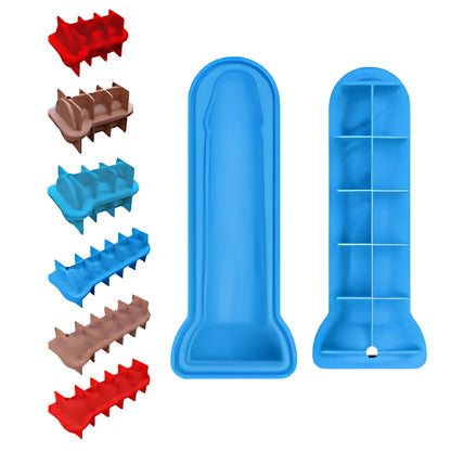 3D Penis-Shaped Ice Mold