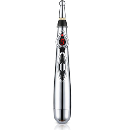 Electric Head Plastic Massager Pen