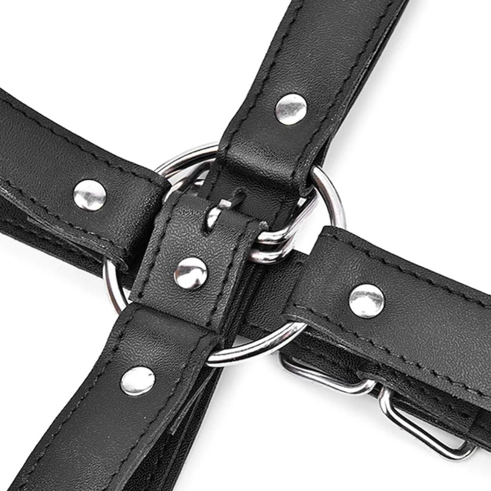Eclipse Leather Harness Body Cage