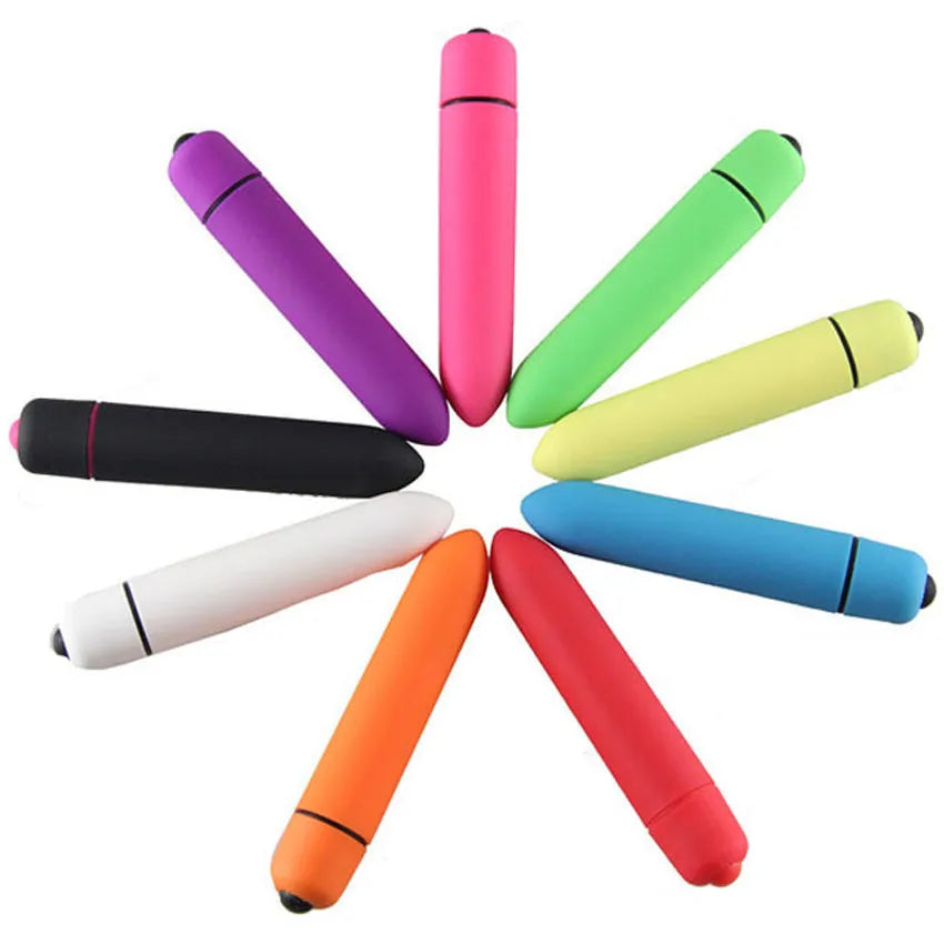 ColorFull Mini Power Bullet Vibrator - Pack of 1