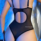 Pratiharye Premium Latex Underwired Teddy Bodysuit - Zip Up Front - Sexy Lingerie for Women